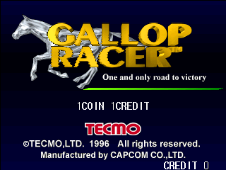 Gallop Racer (Japan Ver 9.01.12) Title Screen